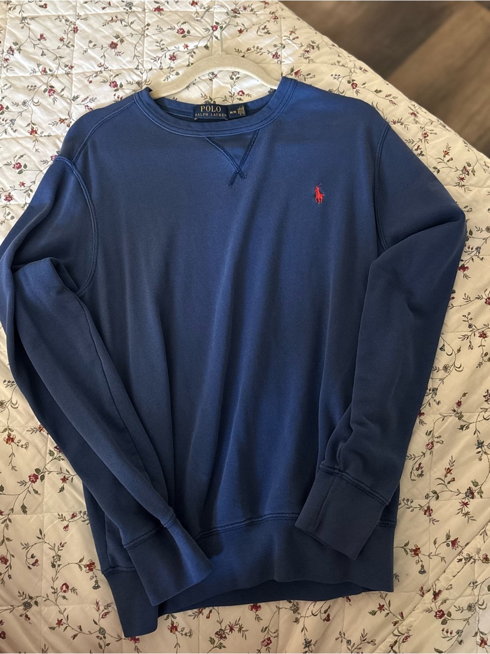 Ralph Lauren Navy Crewneck Sweatshirt